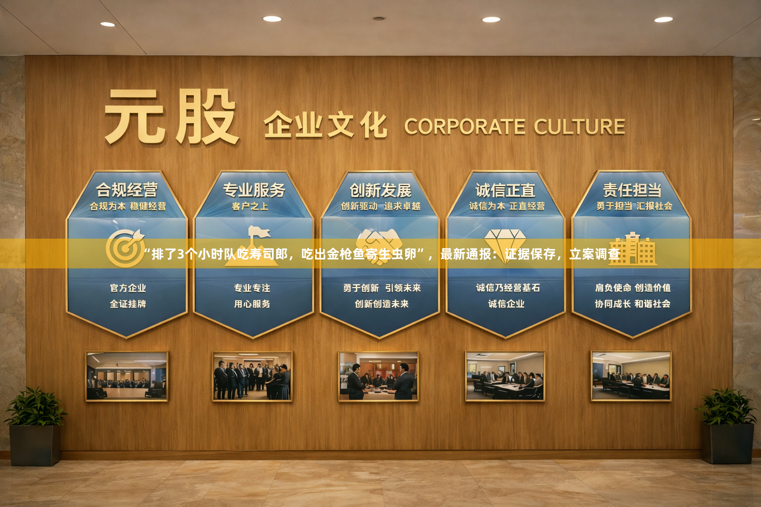 “排了3个小时队吃寿司郎，吃出金枪鱼寄生虫卵”，最新通报：证据保存，立案调查