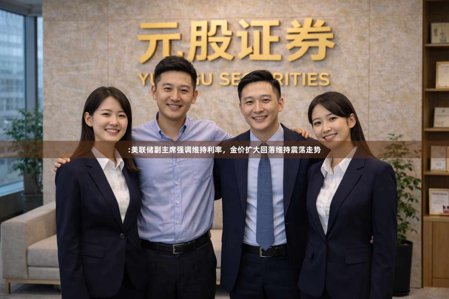 :美联储副主席强调维持利率，金价扩大回落维持震荡走势